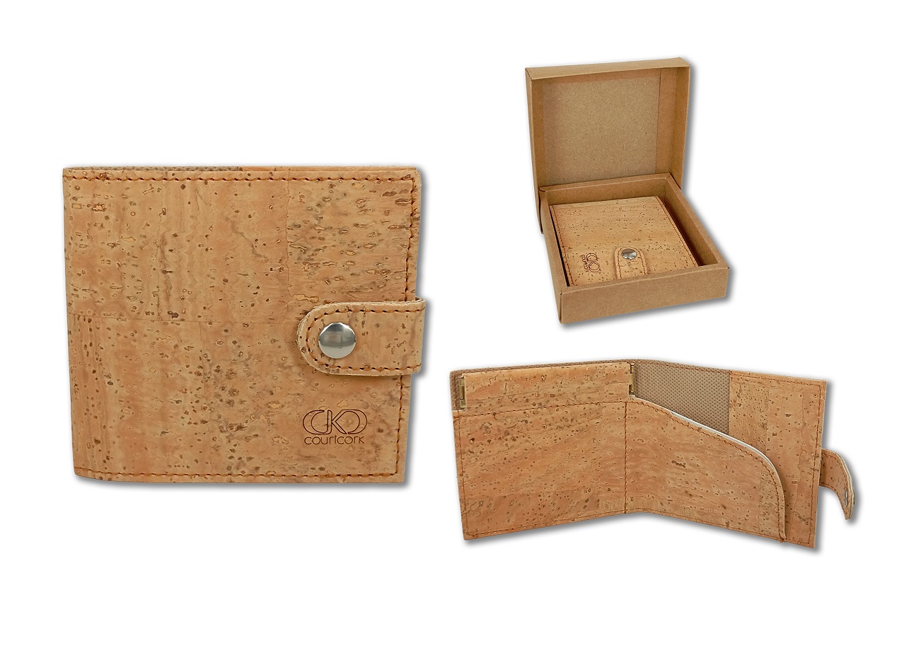 Carteira Porta-moedas Pack Pack em Cortiça