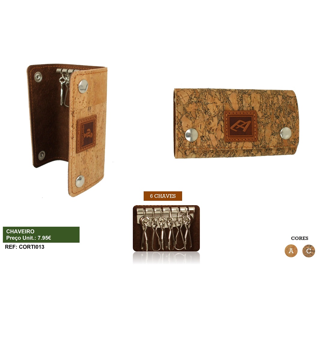 Chaveiros Cortiça