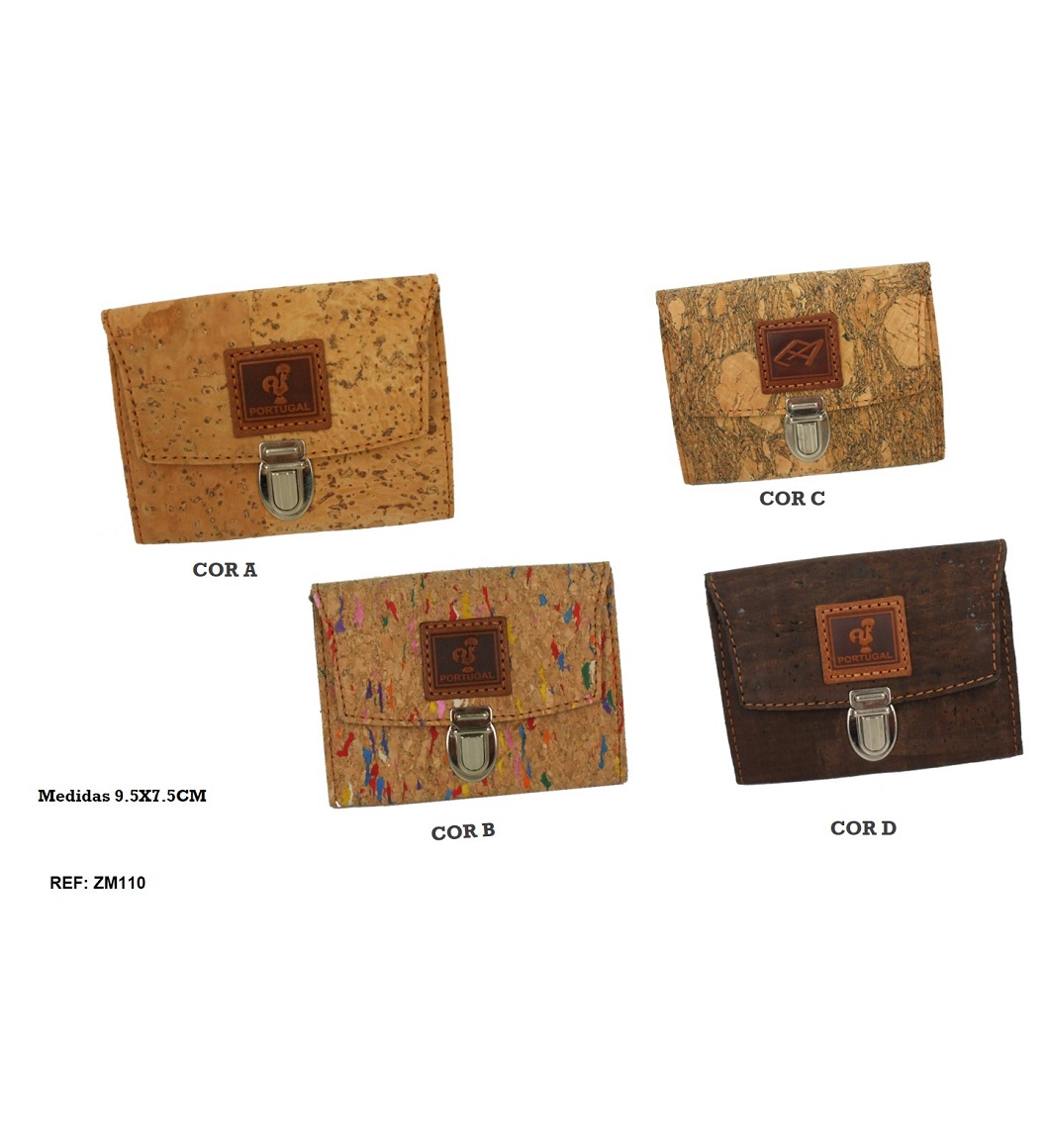 Porta-moedas Cortiça